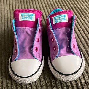 Converse size 8 missing laces perfect condition